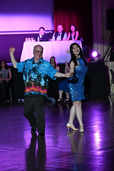 A professor and partner — Dancing With The Professors, 15 March 2026