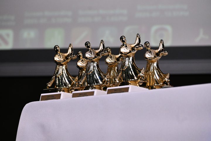 The trophies — Dancing With The Professors, 15 March 2026
